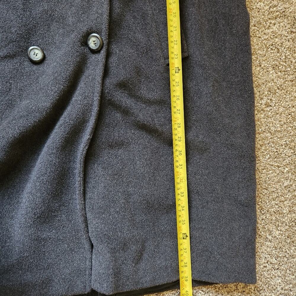 Max Mara Wool Cashmere Blend Coat Size 10 EUC - Picture 5 of 7
